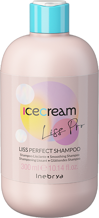 Шампунь для жестких и непослушных волос Inebrya Ice Cream Liss-Pro Liss Perfect Shampoo 300 мл (1250449907)