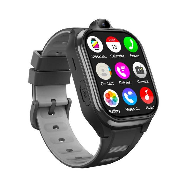 Смарт-годинник AS10 SIM GPS IPX7 вологозахистом Чорний (30502677) - фото 3 Смарт-годинник AS10 SIM GPS IPX7 вологозахистом Чорний (30502677) - фото 3