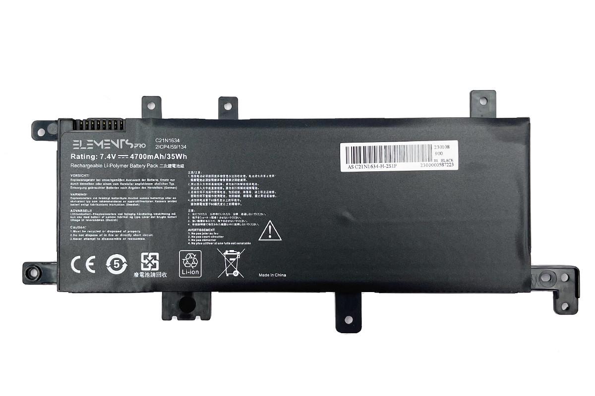 Аккумулятор для ноутбука Asus C21N1634-2S1P-4700 (00000009552)