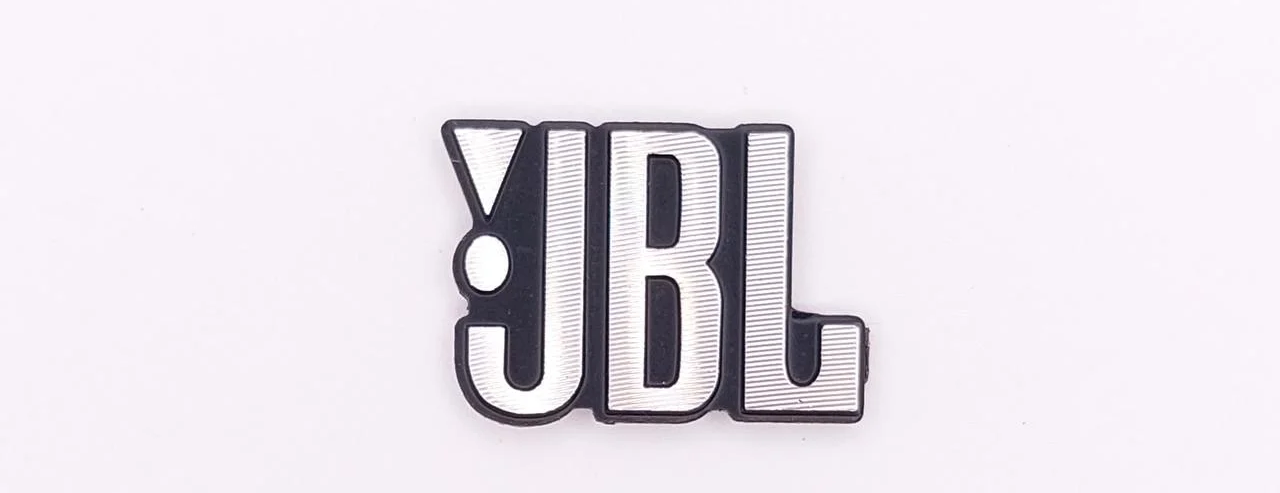 Эмблема JBL на сетку динамика 2,1х1,5 см. (1663253751)