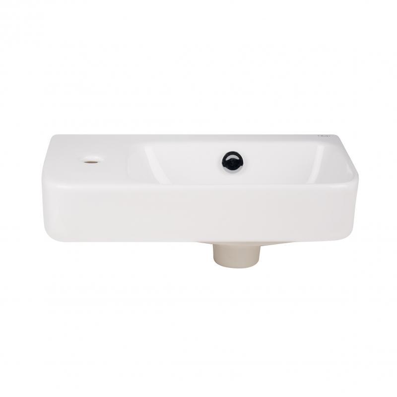 Раковина підвісна моноблок Qtap Tern QT17115117LW White - фото 2