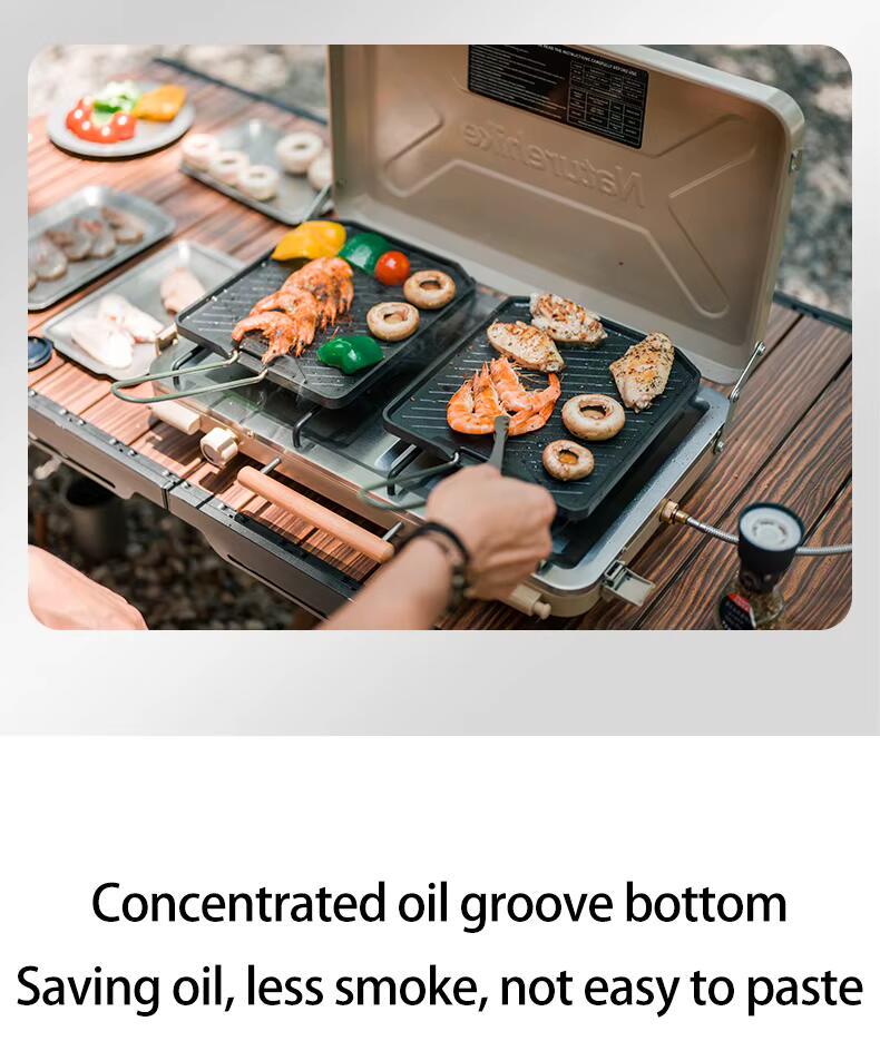 Сковорода для гриля Naturehike с антипригарным покрытием Black (83672) - фото 11 Сковорода для гриля Naturehike с антипригарным покрытием Black (83672) - фото 11