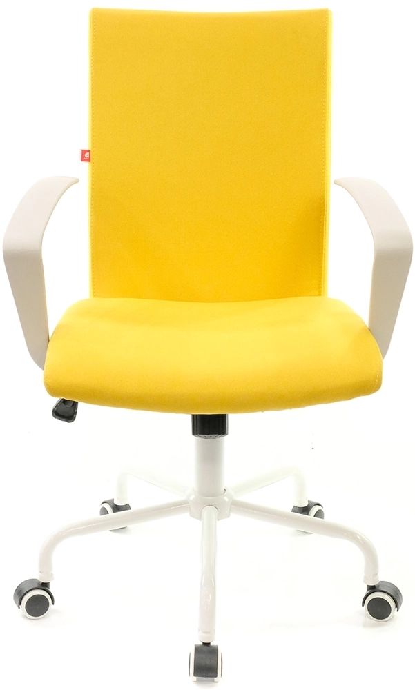 Кресло компьютерное для персонала тканевое АКЛАС Арси WT TILT Желтый (00012475) - фото 2