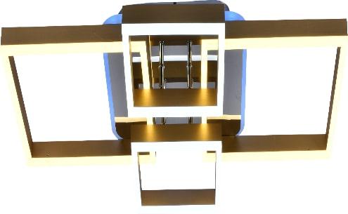 Люстра светодиодная Sirius DK5845/4 GOLD+CR RGB 160 W 10 W акриловая (000035217)