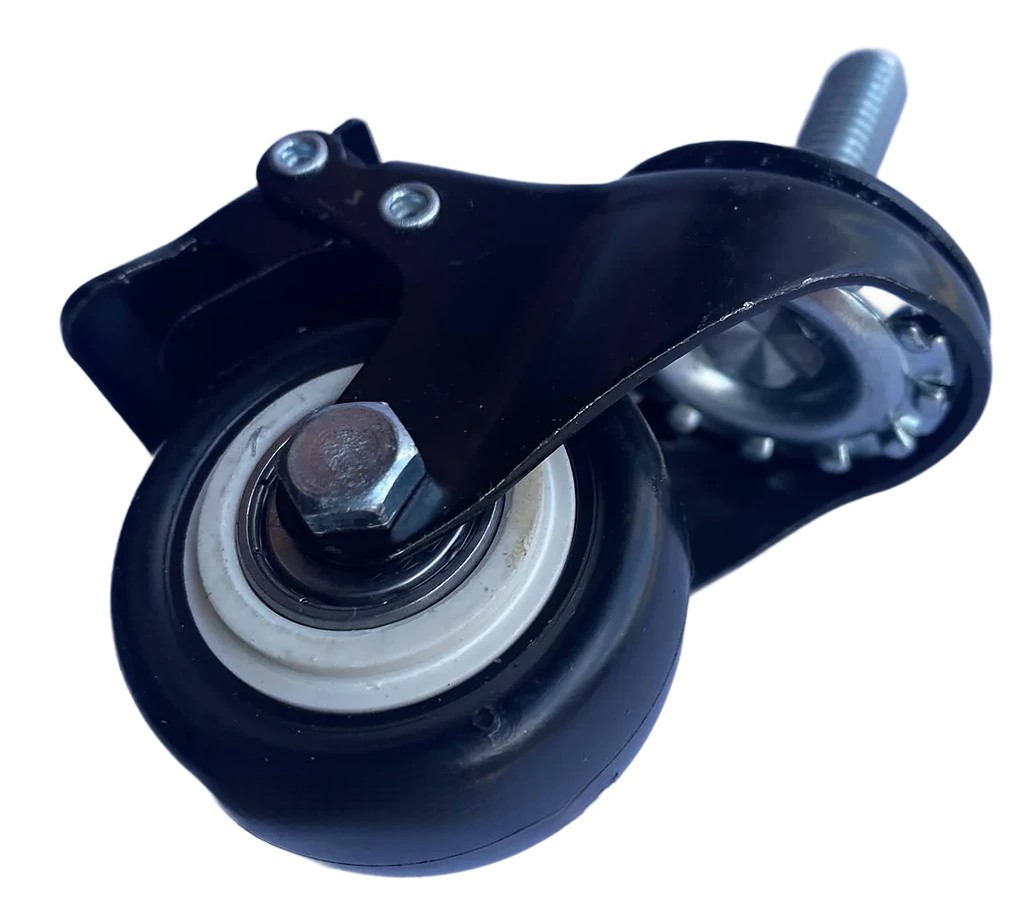 Ролик поворотный d 50 мм с болтом М10 и тормозом (1843100647) - фото 6 Ролик поворотный d 50 мм с болтом М10 и тормозом (1843100647) - фото 6