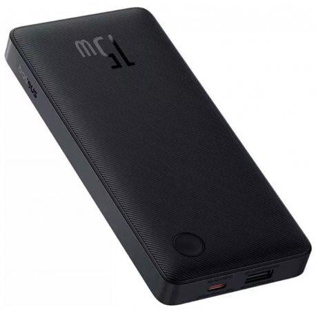 Аккумулятор наружный BASEUS PowerBank Airpow Lite 15W 10000 mAh Black (P10067500123-00)