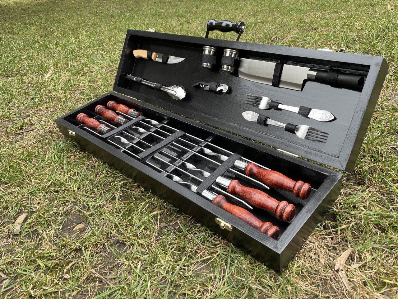 Набор шампуров в кейсе Black Box X-6 S1