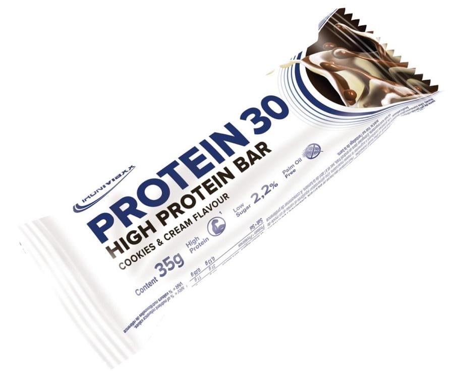 Протеиновый батончик IronMaxx Protein 30 Protein Bar 35 г Cookies Cream