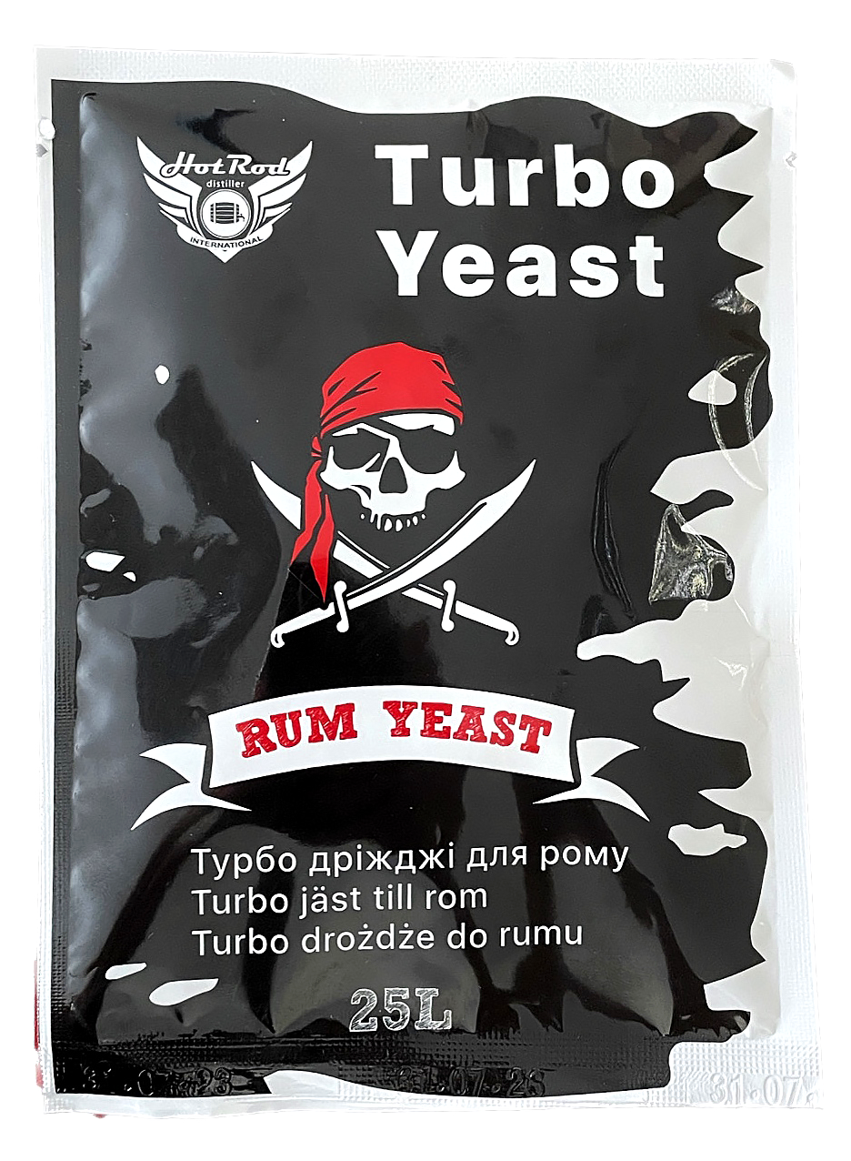 Турбо дрожжи Hot Rod Rum для рома на 25 л 71 г (13951433)