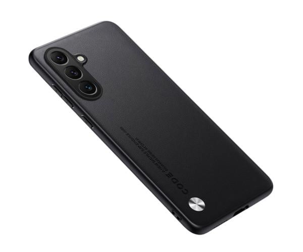 Кожаный чехол - накладка CODE Tactile Experience для Samsung Galaxy A26 5G Черный