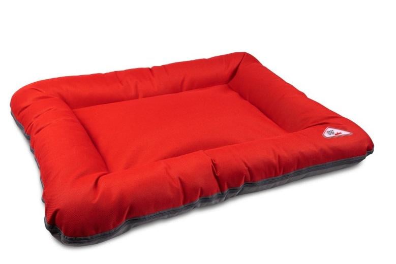 Лежак для собак и кошек Pet Fashion ASKOLD 4 80x60x13 см Красно-серый (4823082417643)