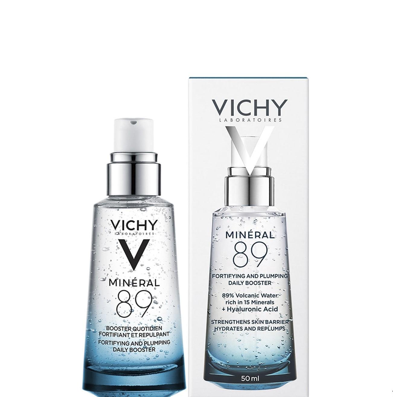 Гель-бустер ежедневный Vichy Mineral 89 для упругости и увлажнения кожи лица (1907621009)