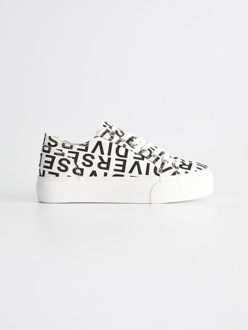 Кросівки жіночі на високій підошві Diverse TEKSTA р. 39 Білий (5902598570789) - фото 3 Кросівки жіночі на високій підошві Diverse TEKSTA р. 39 Білий (5902598570789) - фото 3