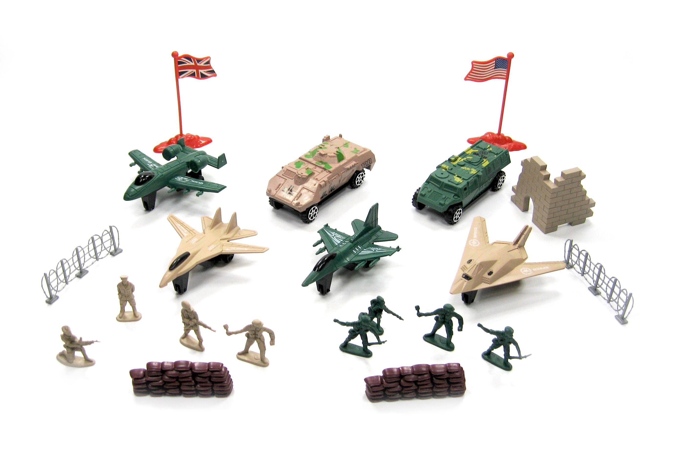 Набір військовий 57744 військова техніка/солдатики/зміцнення