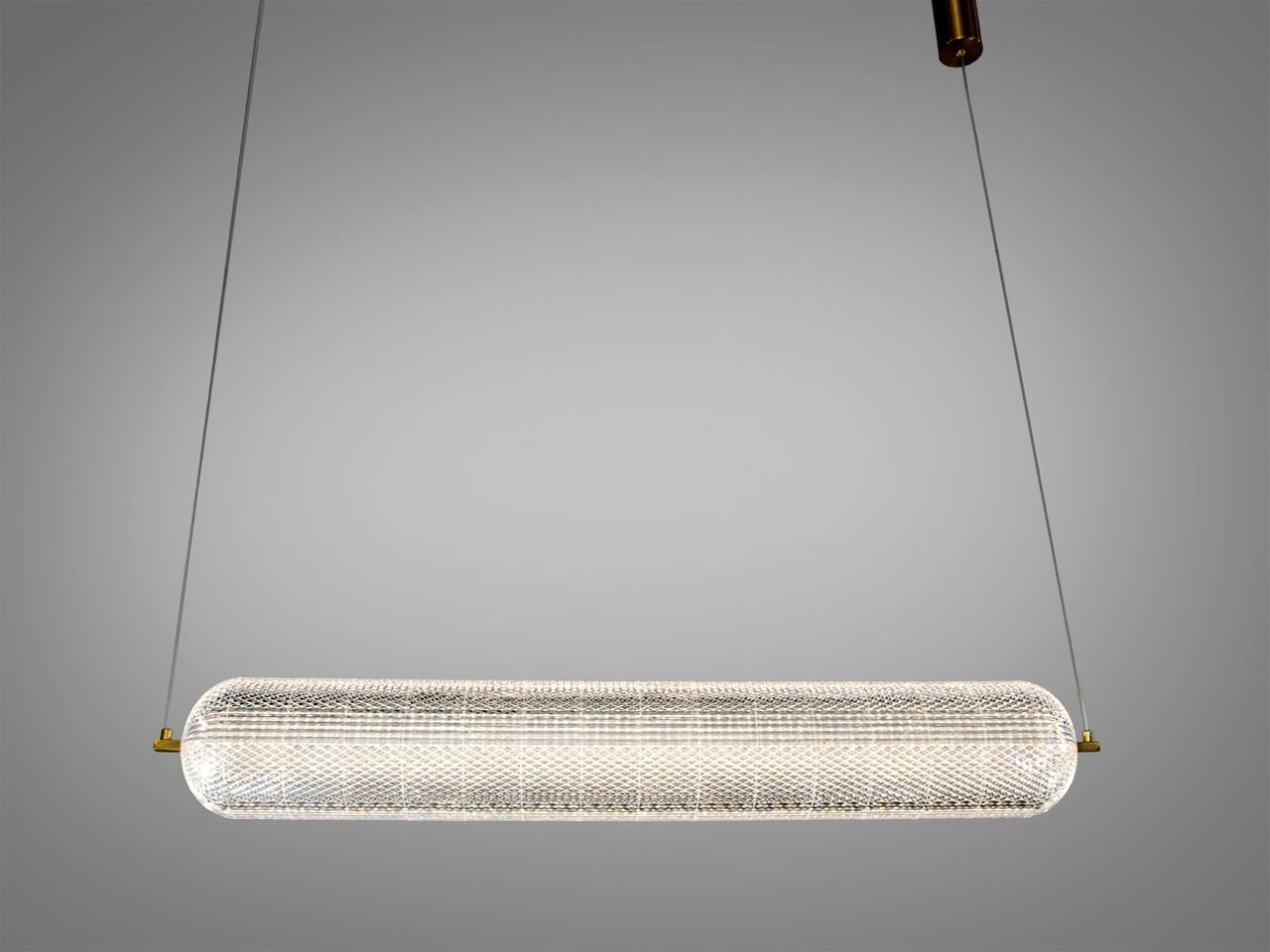 Люстра для вітальні LED Diasha D221204/1A L1000 циліндр 25W 3CCT (3000147630)