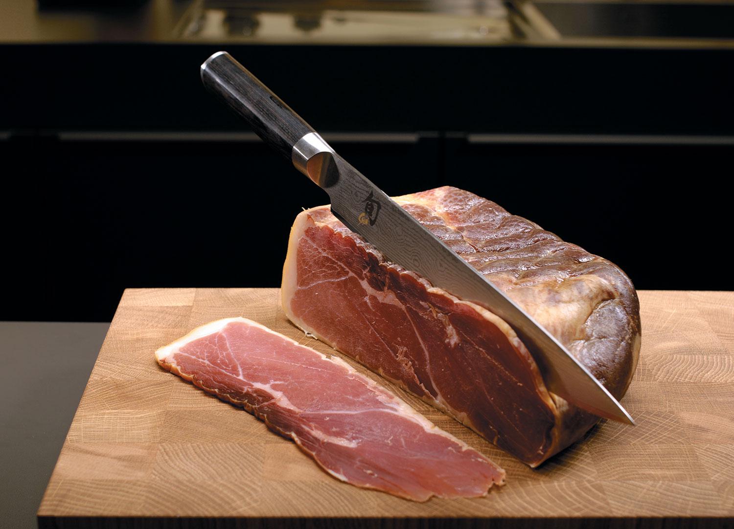 Нож кухонный KAI Shun Classic для нарезки 230 мм (DM-0704) - фото 6