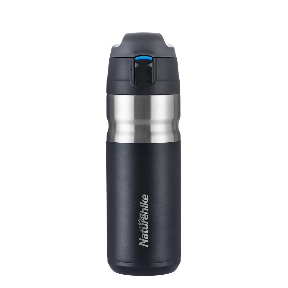Термокружка Naturehike NH19SJ009 Vacuum Bottle 0,5 л Black (6927595740224)