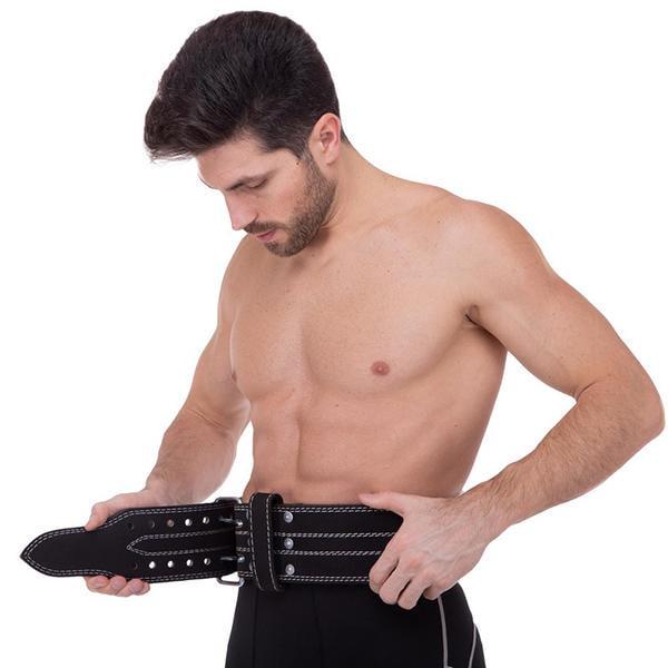 Пояс атлетичний SB-165150 шкіряний XL Чорний (34363016) - фото 10