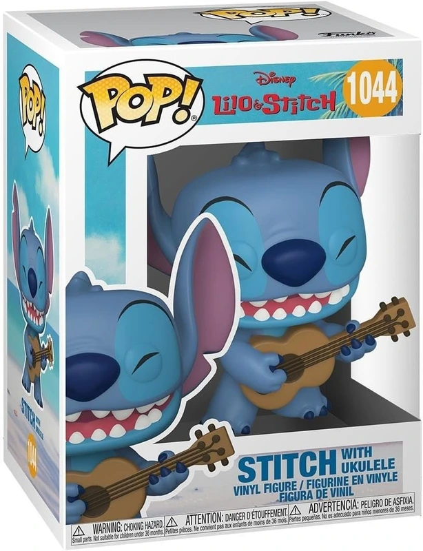 Фігурка Funko POP Disney 1044 Lilo & Stitch Stitch with Ukelele