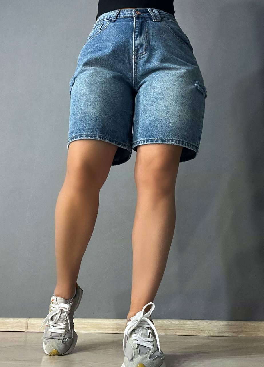 Шорты женские джинсовые Allure 803-68 бермуды р. 28 Голубой (26881508) Шорты женские джинсовые Allure 803-68 бермуды р. 28 Голубой (26881508)