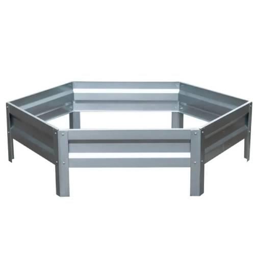 Клумба оцинкованная SIMBUD 0,45 мм 1,4x0,2 м (7654)