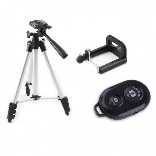 Штатив для камери і телефону Tripod DK-3888 трипод з пультом дистанційного керування