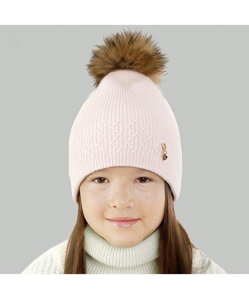 Шапка детская Elf Филиппа р. 56 Пудровый (OK001735)