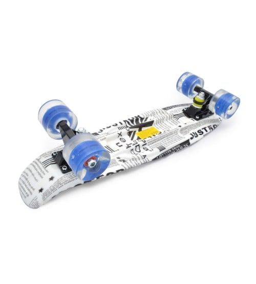 Пенниборд Penny Crica 22" светящиеся колеса мягкие колеса British (2T2025)