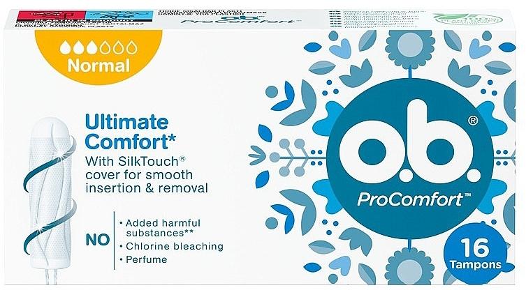 Тампони o.b. ProComfort Normal 16 шт. (3574660234404)