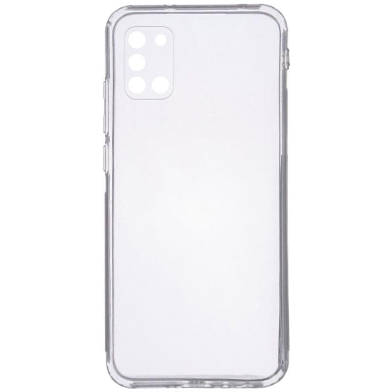 Протиударний TPU чохол Epic Transparent 1,5mm Full Camera для Samsung Galaxy A31 Безбарвний (прозорий)