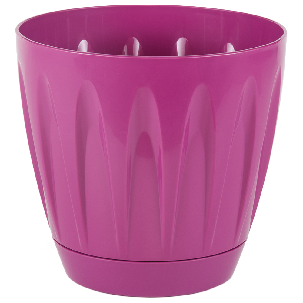 Горщик для квітів Serinova Daisy 22 л 2 шт. Фіолетовий