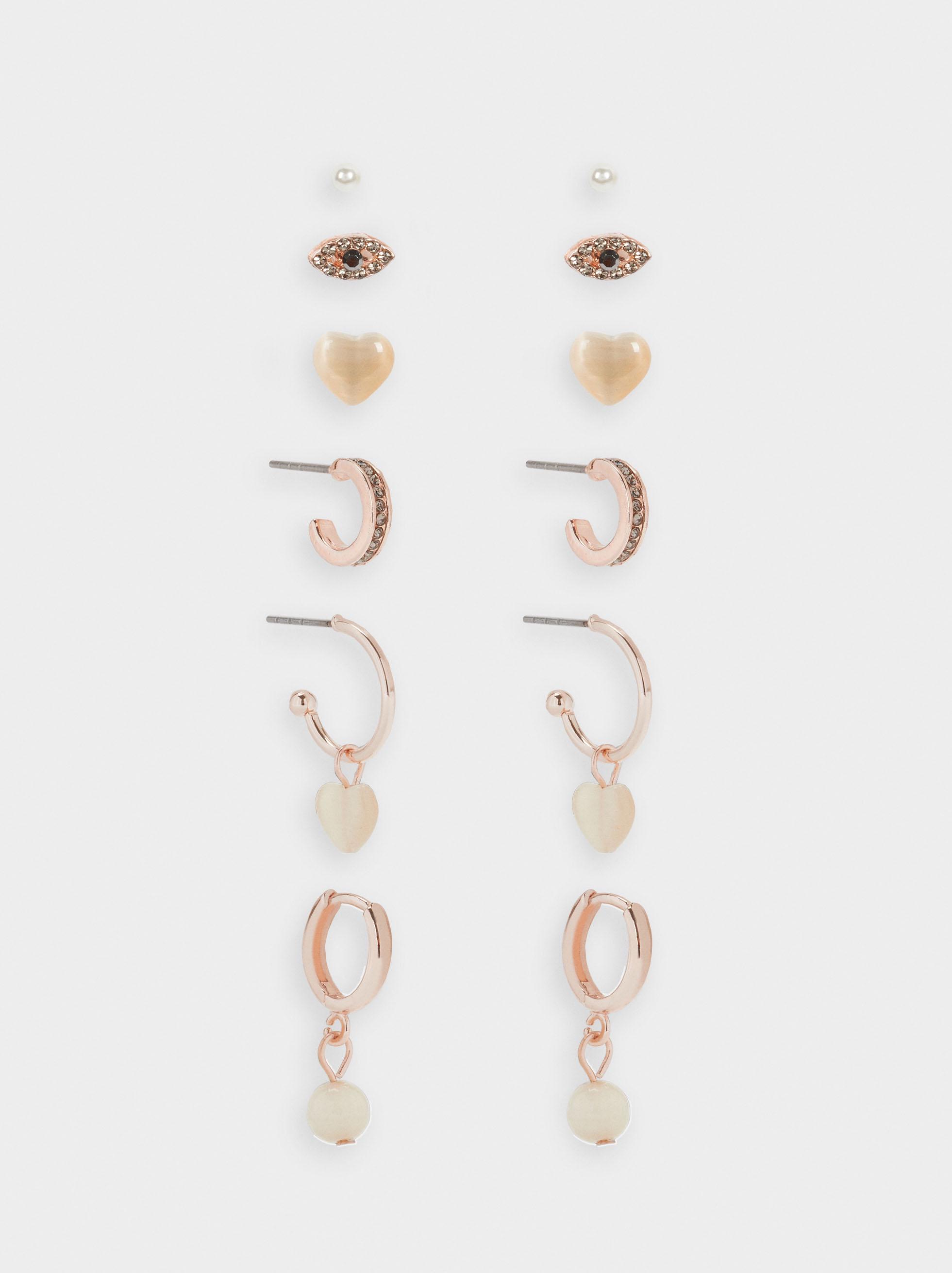 Женские серьги Parfois 187624 ONE Розовый