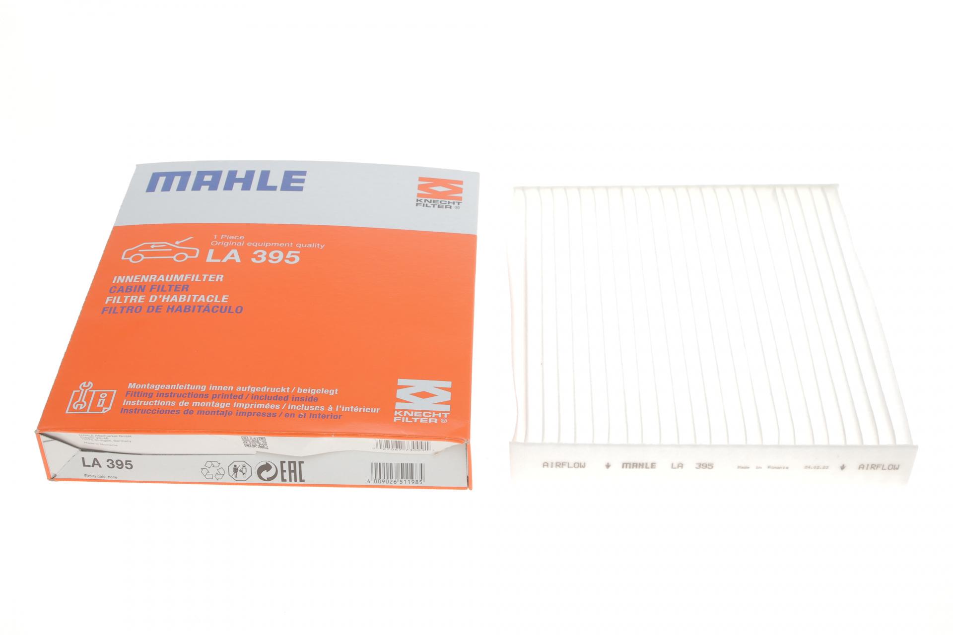 Фильтр салона KNECHT для Subaru Legacy V/Outback/Toyota Auris/Avensis 09- (LA 395)