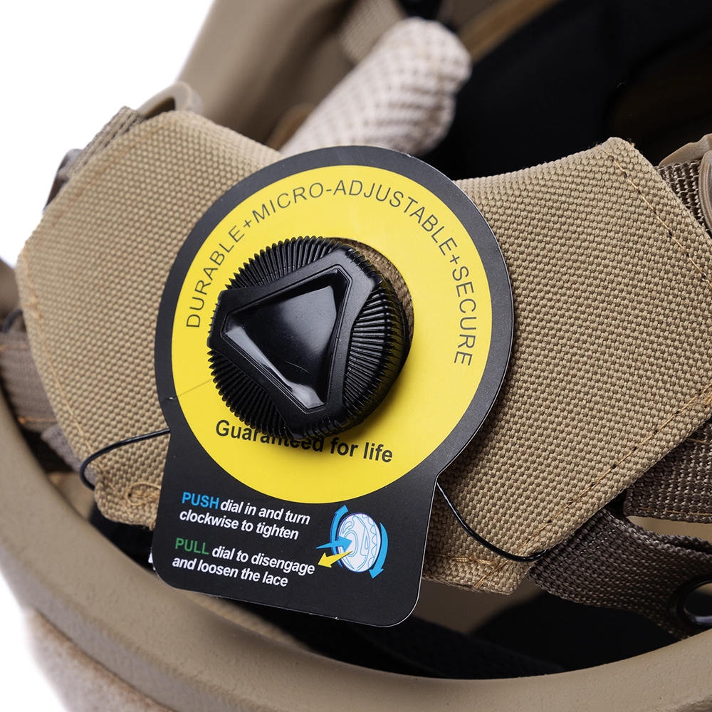 Шолом FAST VELCRO SPECPROM рівень захисту NIJ IIIA L Койот - фото 10 Шолом FAST VELCRO SPECPROM рівень захисту NIJ IIIA L Койот - фото 10