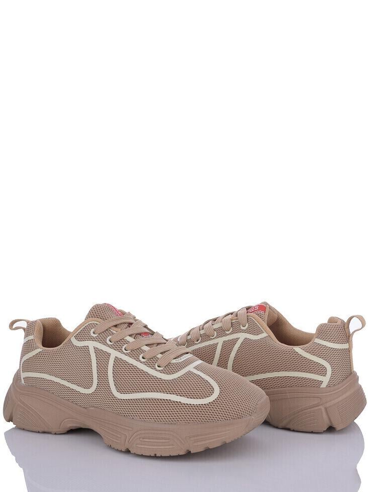 Кроссовки текстильные Stilli CCXWN418-6 р. 39 Бежевый