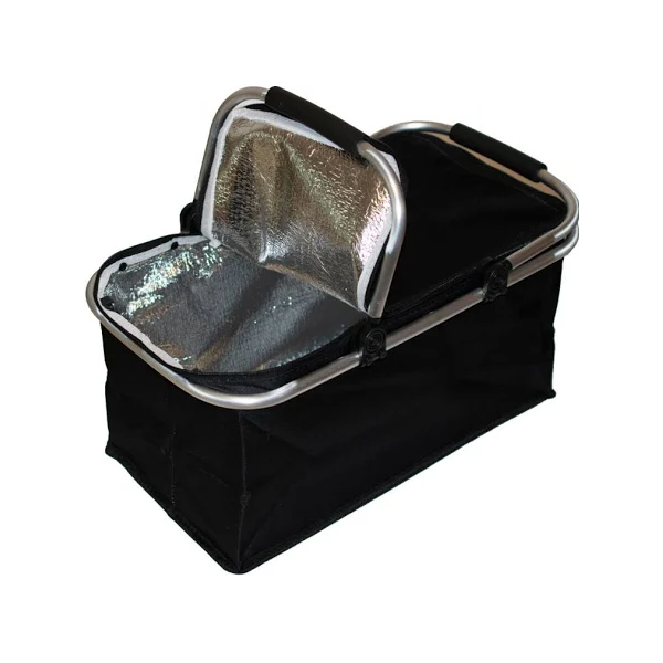 Термокошик зметалевою рамою і ручками Stenson Чорний (MMS-MH-3078)