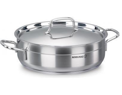 Кастрюля Korkmaz ALFA с крышкой 26х8 см 4,2 л (A1024)