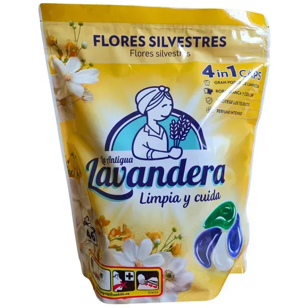 Капсулы для стирки Lavandera Universal flowers 46 шт.