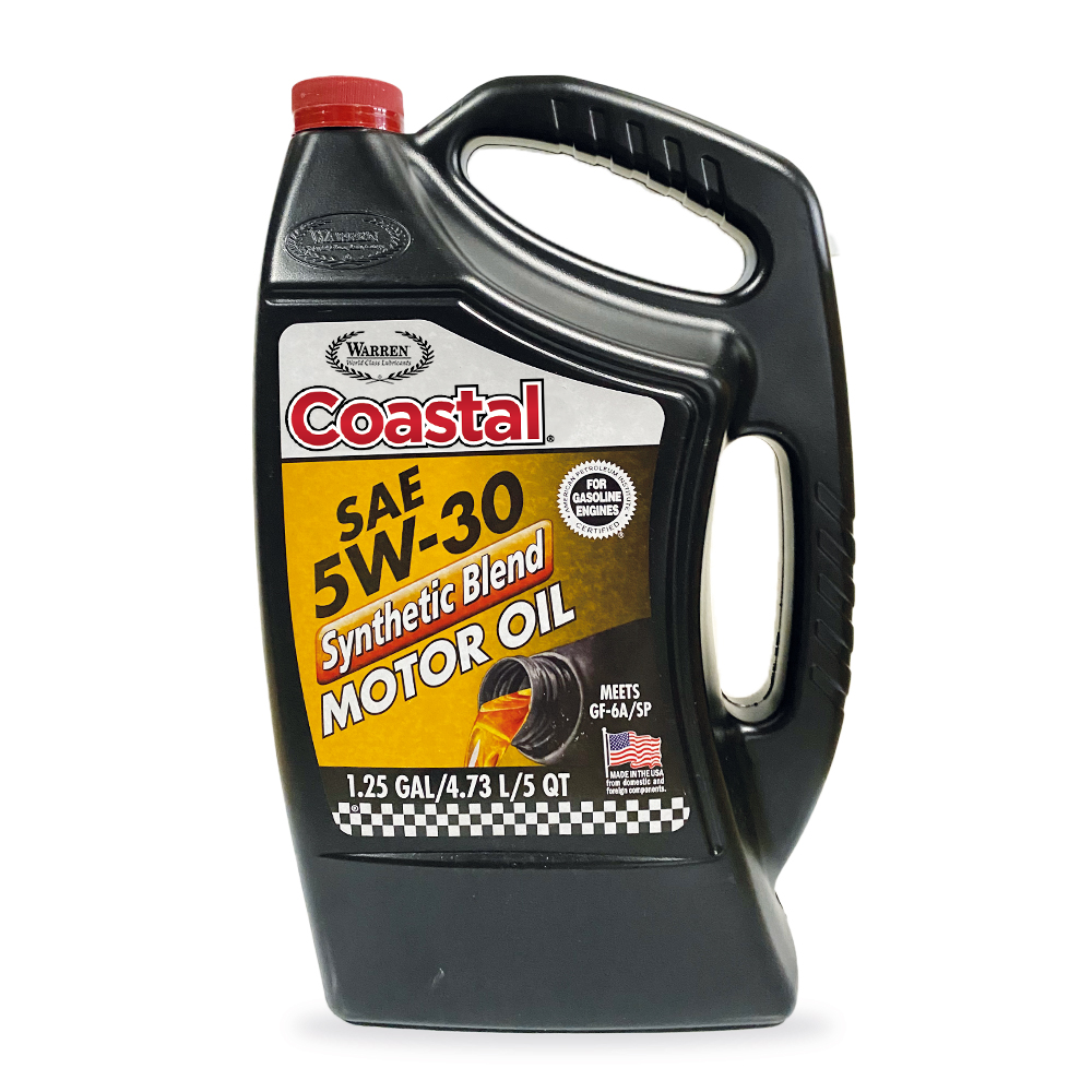 Моторна олива Coastal Synthetic Blend 5W30 SP 3 4,73 л