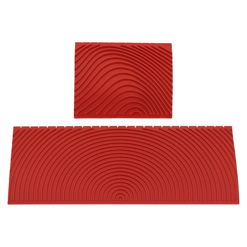 Шпатель для імітації дерева гумовий 2 шт. (2359177644)