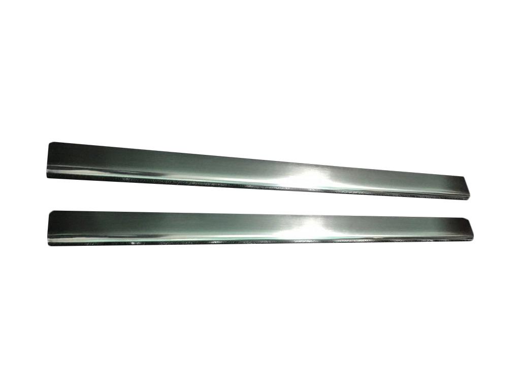 Накладки на дверные пороги Carmos для Volkswagen LT 1995-2006 гг. нержавеющая сталь Хром