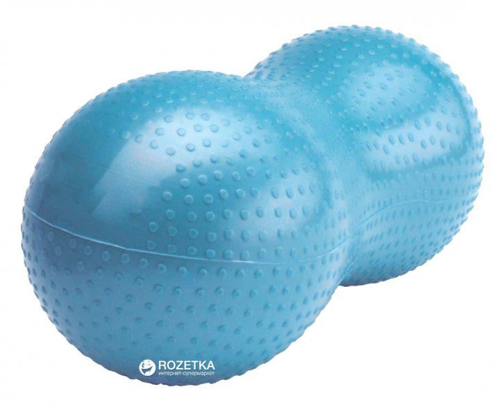 Мяч для массажа LiveUP MINI THERAPY BALL LS3574 28x12 см Голубой