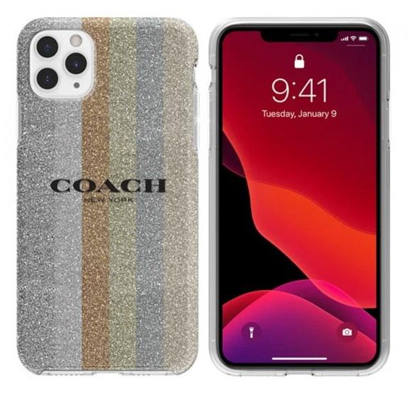 Чехол противоударный Coach Protective Case CIPH-003-GLAMN-V для Iphone 11 Pro Max (6.5") Glitter Americana