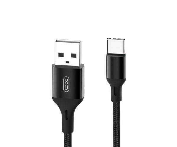 Кабель USB Quick Charge Xo NB143 USB-Type-C 2A 1 м Black