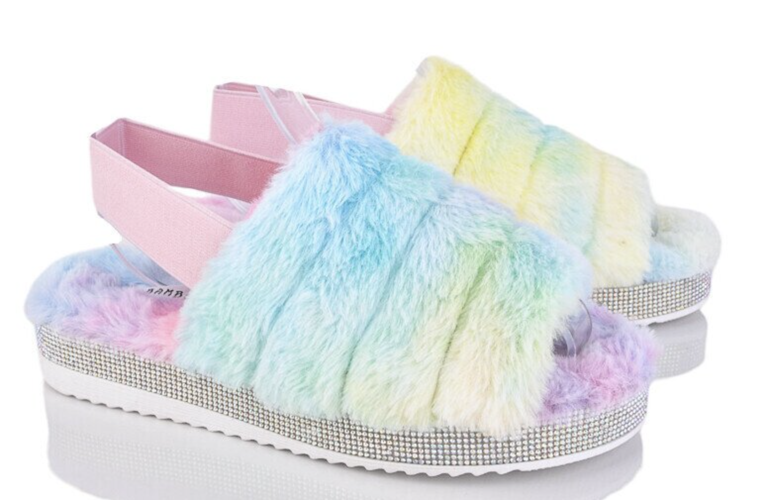 Шлепанцы Bamboo 34003 р. 38,5 Разноцветный