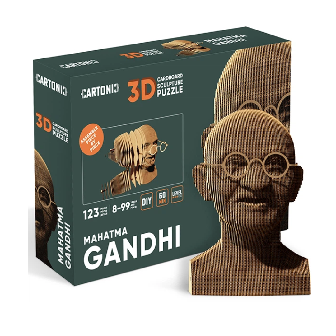 Пазл-конструктор 3D картонный Cartonic 3D Puzzle MAHATMA Мохан Дас Ганди (33394478)