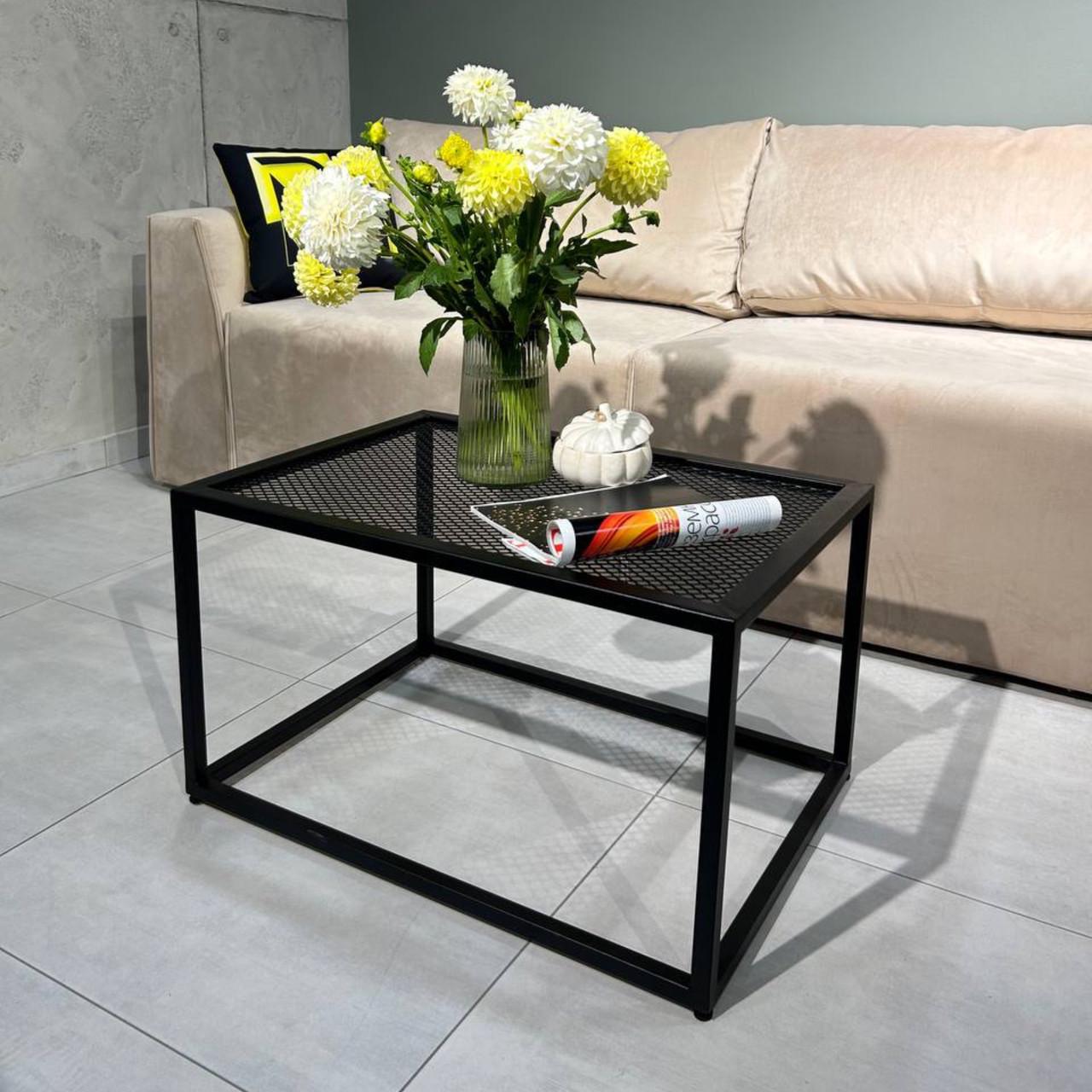 Стол журнальный в сеточку Net1 прямоугольный (000089059)