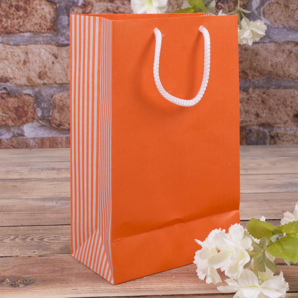 Пакет TMK 23x15x8 см Оранжевый (1446-tmk-17)