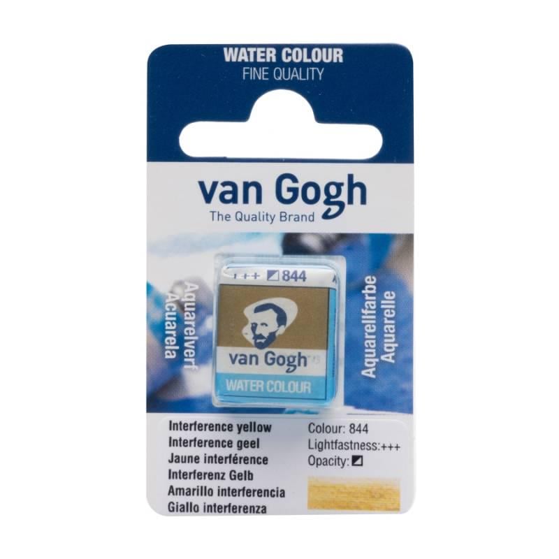 Акварельная краска Van Gogh кювета 1,5 мл 844 Интерферентный желтый (20868441)