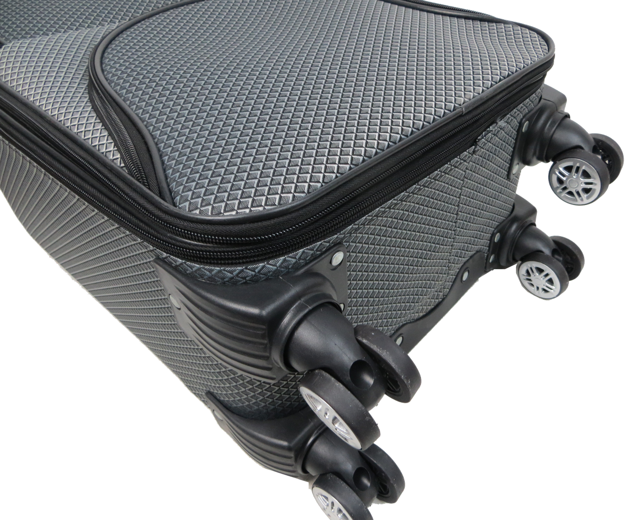 Чемодан на колесах Gedox GD Polo маленький в клеточку 42 л Серебристый - фото 6 Чемодан на колесах Gedox GD Polo маленький в клеточку 42 л Серебристый - фото 6